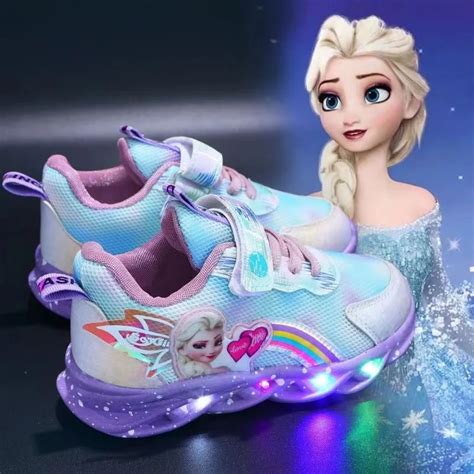 light up frozen sneakers